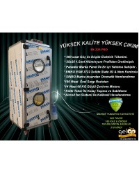 KAZ KULUÇKA MAKİNESİ TİCARİ PRO. SERİ 180 GELİŞİM 180 ÇIKIM…