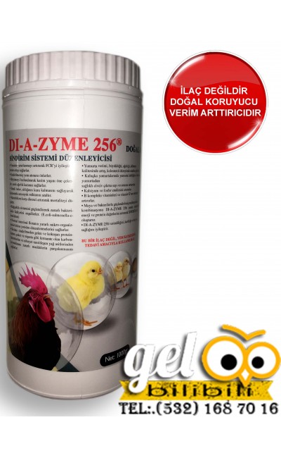 DI-A-ZYME 256 ® DOĞAL KORUYUCU VERİM ARTTIRICI KATKI MADDESİ (İLAÇ DEĞİLDİR)